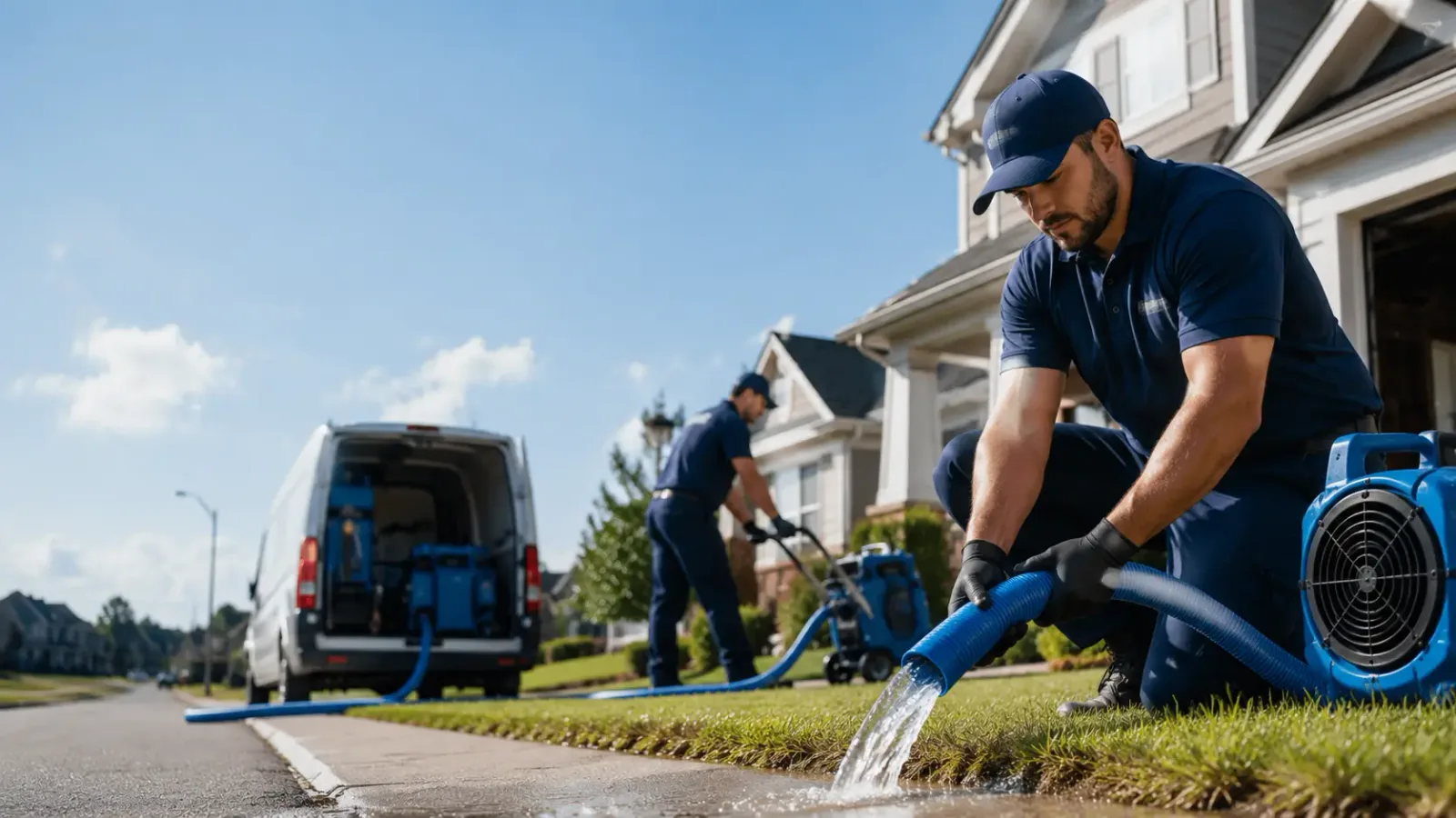 Flood Damage Restoration in Mount Blanchard, OH